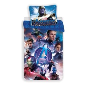 Jerry Fabrics Avengers Endgame pamut ágynemű, 140 x 200 cm, 70 x 90 cm