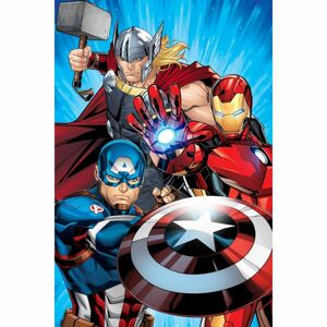 Jerry Fabrics Avengers Heroes 02 gyerek takaró, 100 x 150 cm
