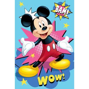 Jerry Fabrics takaró Mickey BAM, 100 x 150 cm