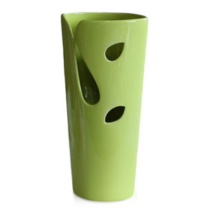 Kerámia váza Spring mood, zöld