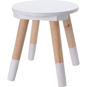 Kid´s collection fa gyerek szék fehér, 24 x 26 cm