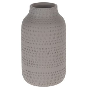 Asuan kerámia váza, barna, 19 cm
