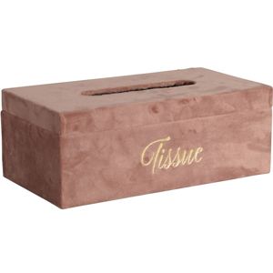 Koopman Palmeira zsebkendőtartó doboz, rózsaszín