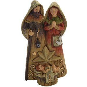 Szent Család karácsonyi dekoráció,  16,5 x 9 cm