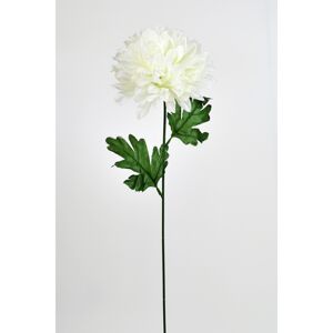 Krizantém művirág 50 cm, fehér
