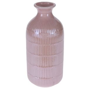 Loarre váza, rózsaszín, 10,5 x 22,5 cm