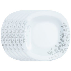 جاري التنفيذ لمح تدريب  Luminarc Ombrelle desszertes tányér készlet , 19 cm, 6 db, fehér |  Dekorációk es bútorok