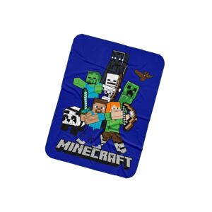 Minecraft Time to Mine gyerek takaró, 100 x 140cm