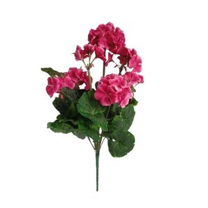 Muskátli művirág sötét rózsaszín, 47 cm