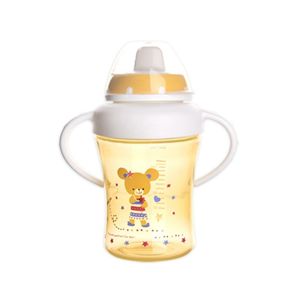 Orion ANIMAL gyermek bögre ivócsőrrel, 300 ml,  sárga