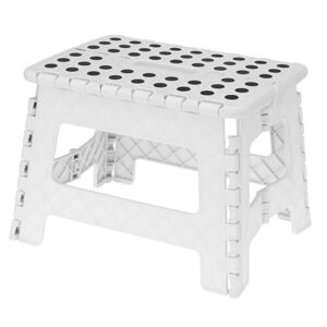 Összecsukható szék, fehér, 29 x 22 cm