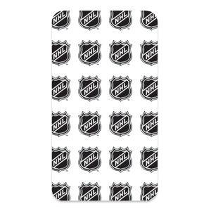 Pamut lepedő NHL Logo White, 90 x 200 cm