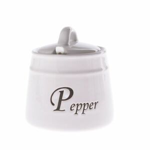 Pepper kerámia borstartó üveg kanállal, 430 ml