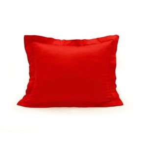 Kvalitex Piros szatén párnahuzat szegéllyel, 50 x 70 cm, 50 x 70 cm