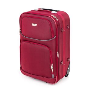 Pretty UP Travel TEX24 M textil bőrönd, piros