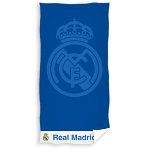 Real Madrid Blue Jacquard fürdőlepedő, 86 x 160 cm