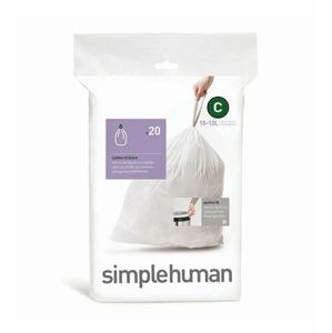 Simplehuman zsák szemeteskosárba C 10-12 l, 20 db