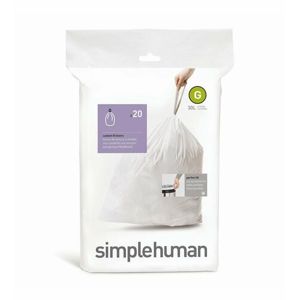 Simplehuman zsák szemeteskosárba G 30 l, 20 db