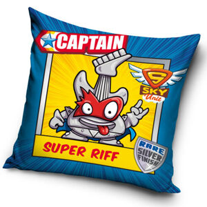SuperZings Kapitán Super Riff párnahuzat, 40 x 40 cm