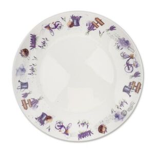Toro Nová Levandule kerámia tányér, 20 cm
