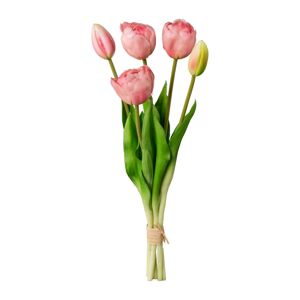Tulipán múcsokor rózsaszínű , 39 cm