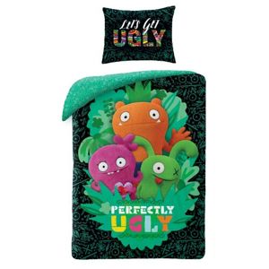 Ugly Dools Perfectly gyermek pamut ágynemű, 140 x 200 cm, 70 x 90 cm
