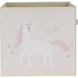 Unicorn dream gyermek textil doboz fehér,32 x 32 x 30 cm