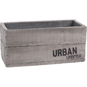 Urban lifestyle cement virágtartó, 23 x11 x 10,5 cm