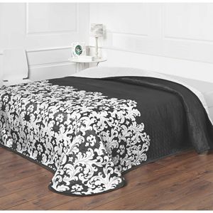 Forbyt Versaille ágytakaró fekete-fehér, 240 x 260 cm