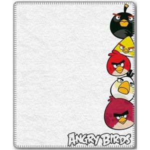 Jerry Fabrics Angry Birds  gyerek pléd, 120 x 150 cm 