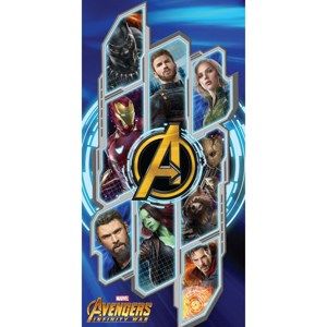 Avengers Infinity war törölköző, 70 x 140 cm