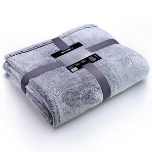 DecoKing Fluff takaró, szürke, 150 x 200 cm