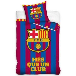 FC Barcelona Több mint egy klub pamut ágynemű, 140 x 200 cm, 70 x 80 cm