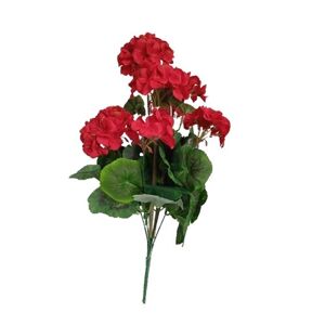 muskátli művirág piros, 47 cm
