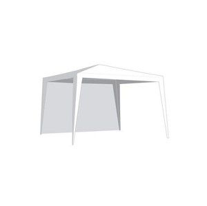 VETRO-PLUS sátor oldal, ablak nélkül 2,95 x 1,9 m fehér