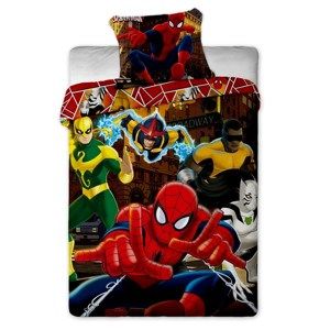 Jerry Fabrics Spiderman Hero gyerek ágyneműhuzat, 140 x 200 cm, 70 x 90 cm