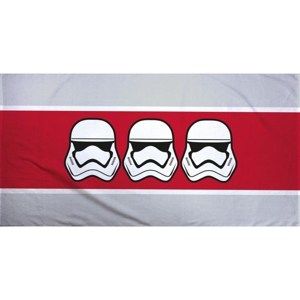Star Wars Stormtroopers stripe törölköző, 70 x 140 cm